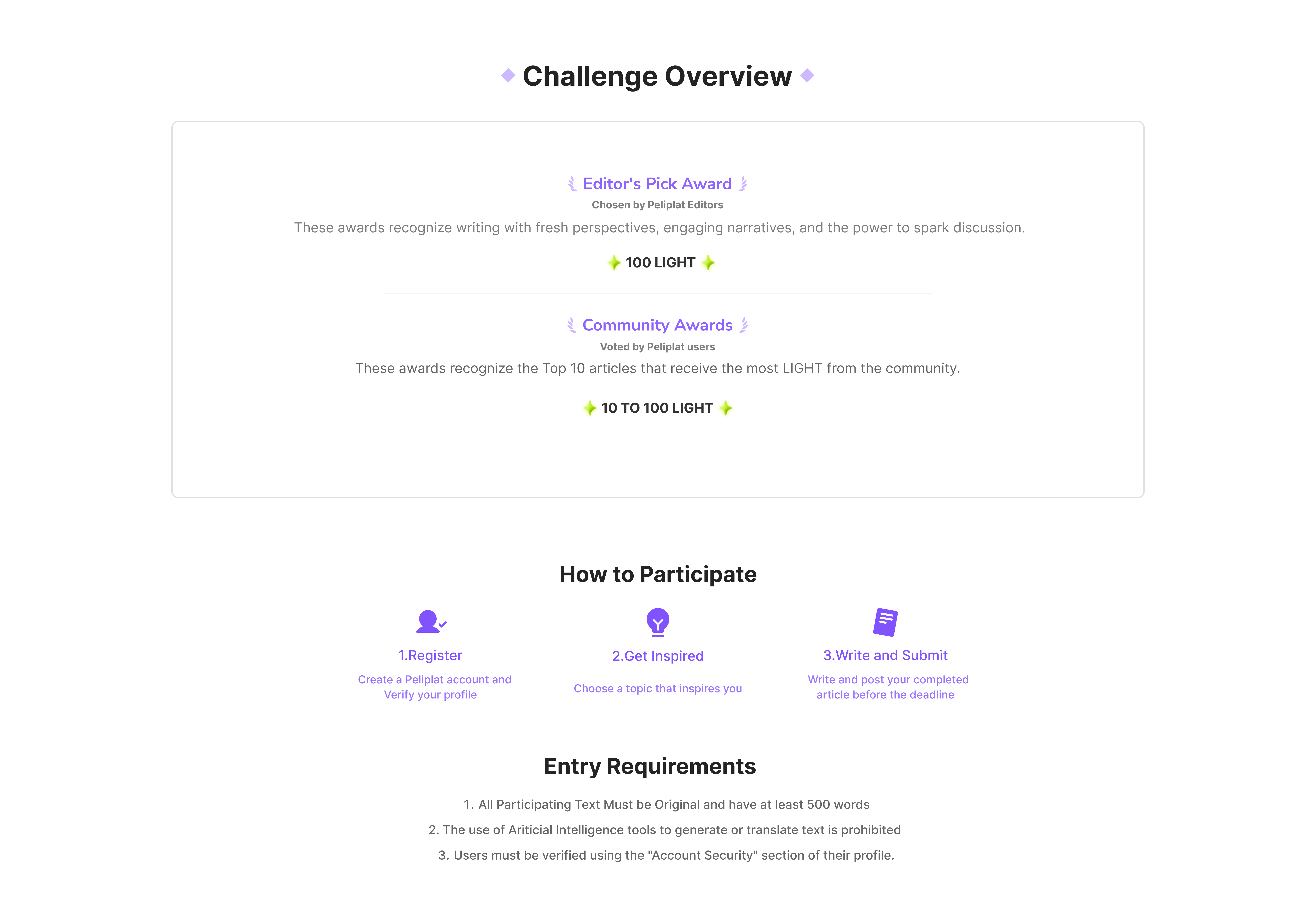 Challenge Overview